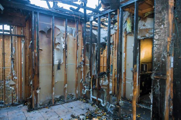 Professional Emergency Fire Cleanup technician working in Stuttgart, AR
